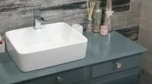 New bathroom sink