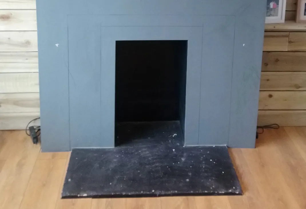 Fireplace refurb