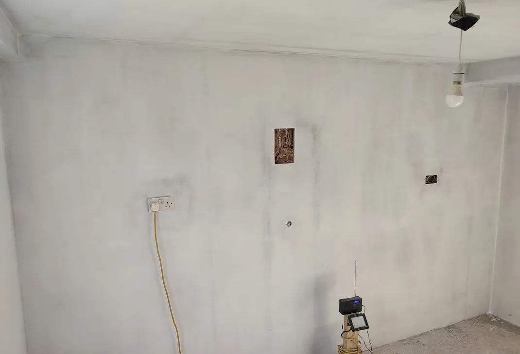 Garage conversion walls