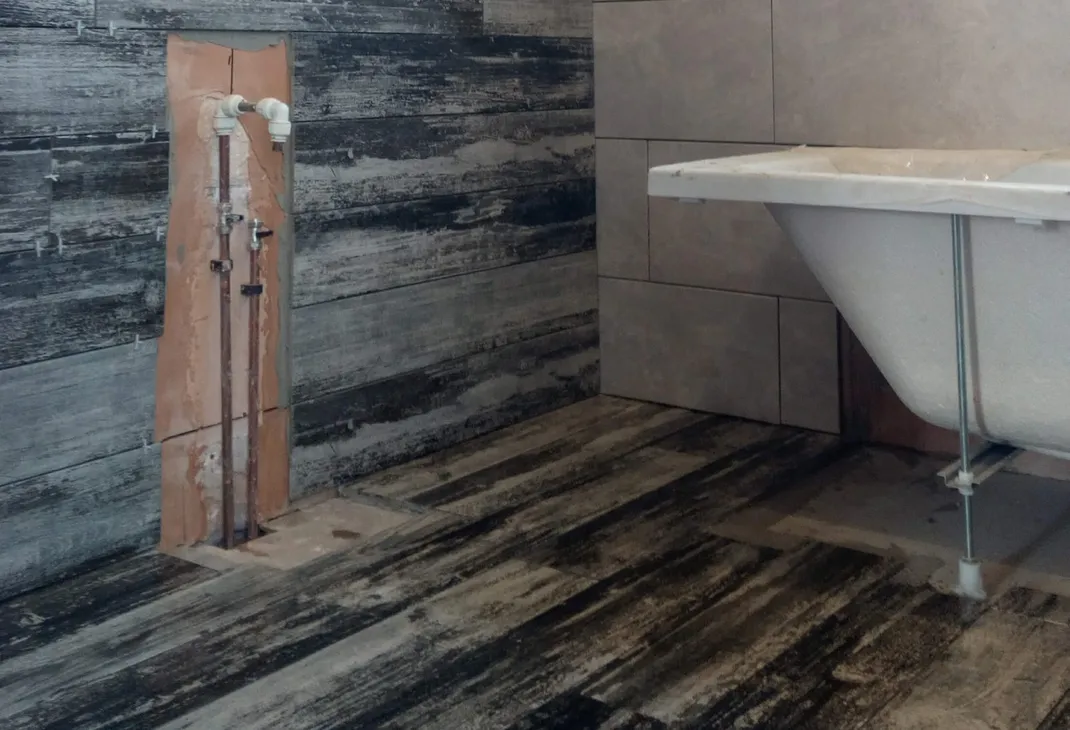 New bathroom tiling