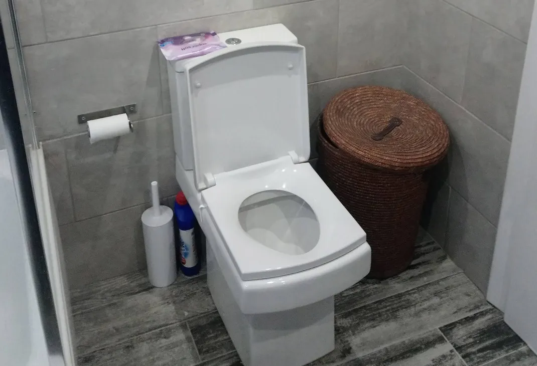 New bathroom toilet