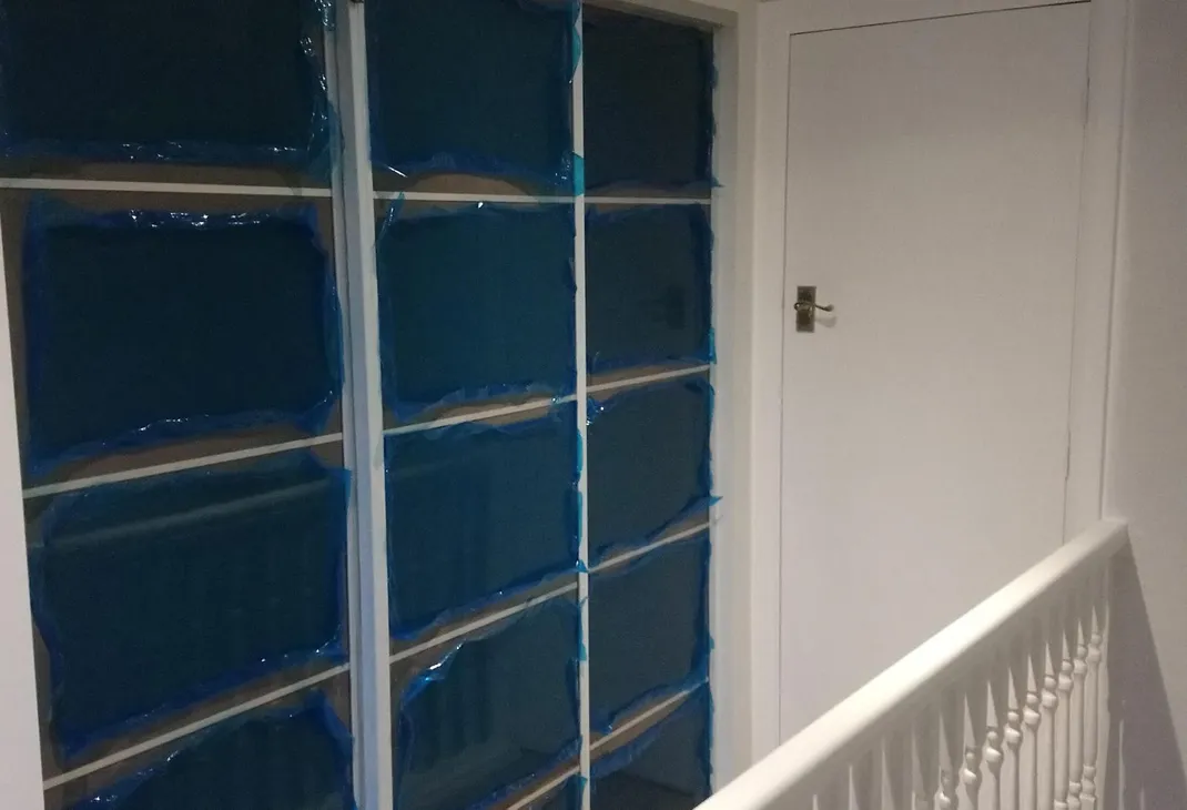New built in wardrobe exterior
