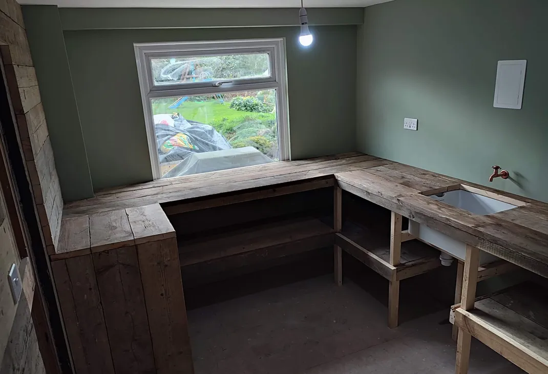 New garage workshop
