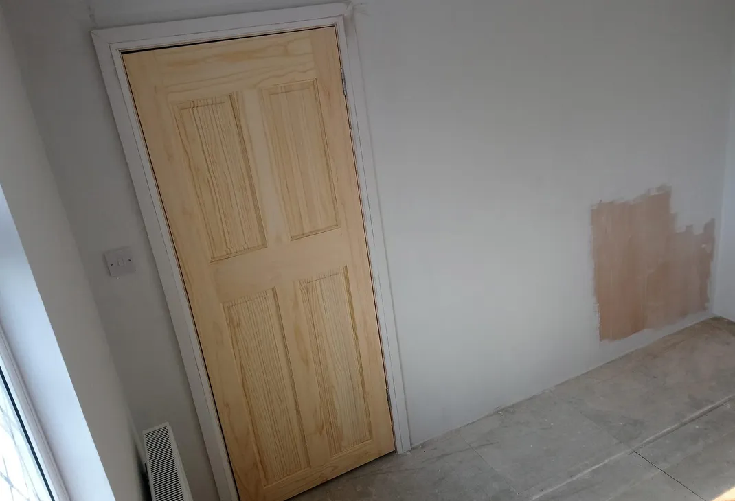 New stud wall construction