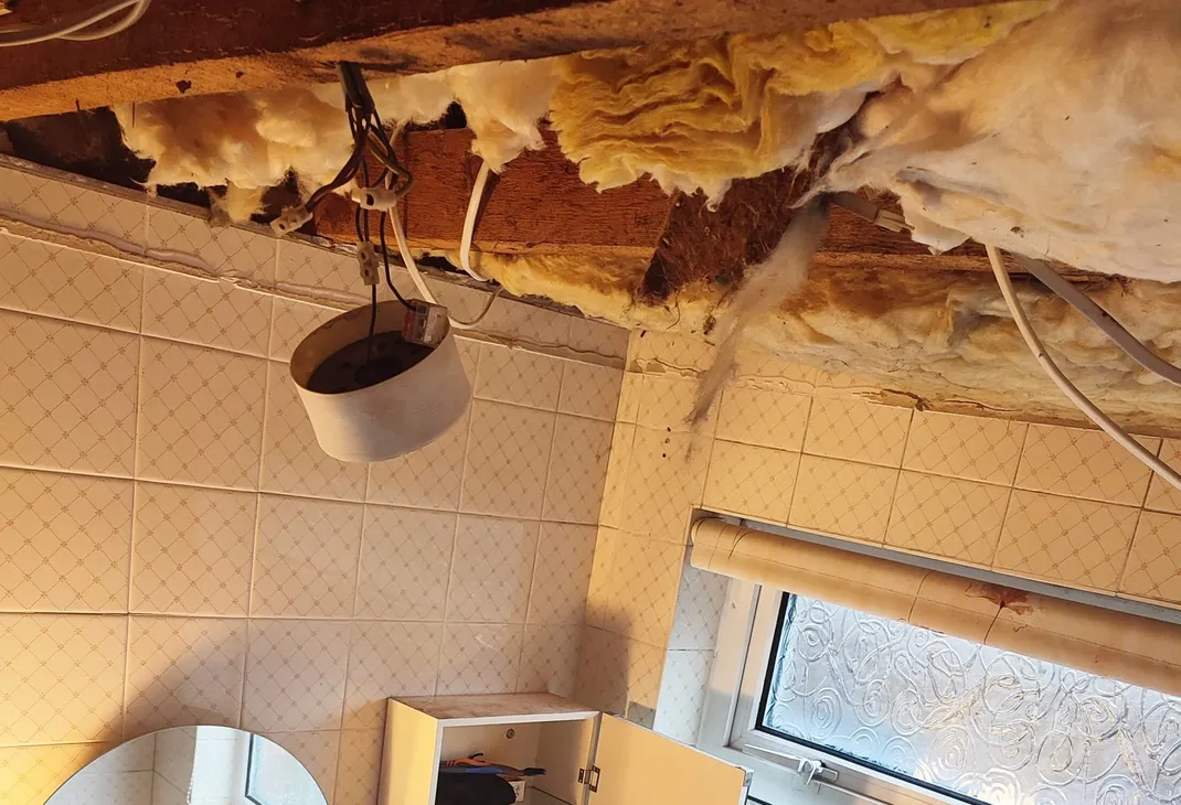 Old bathroom