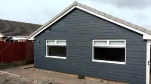 Completed bungalow project in anthracite