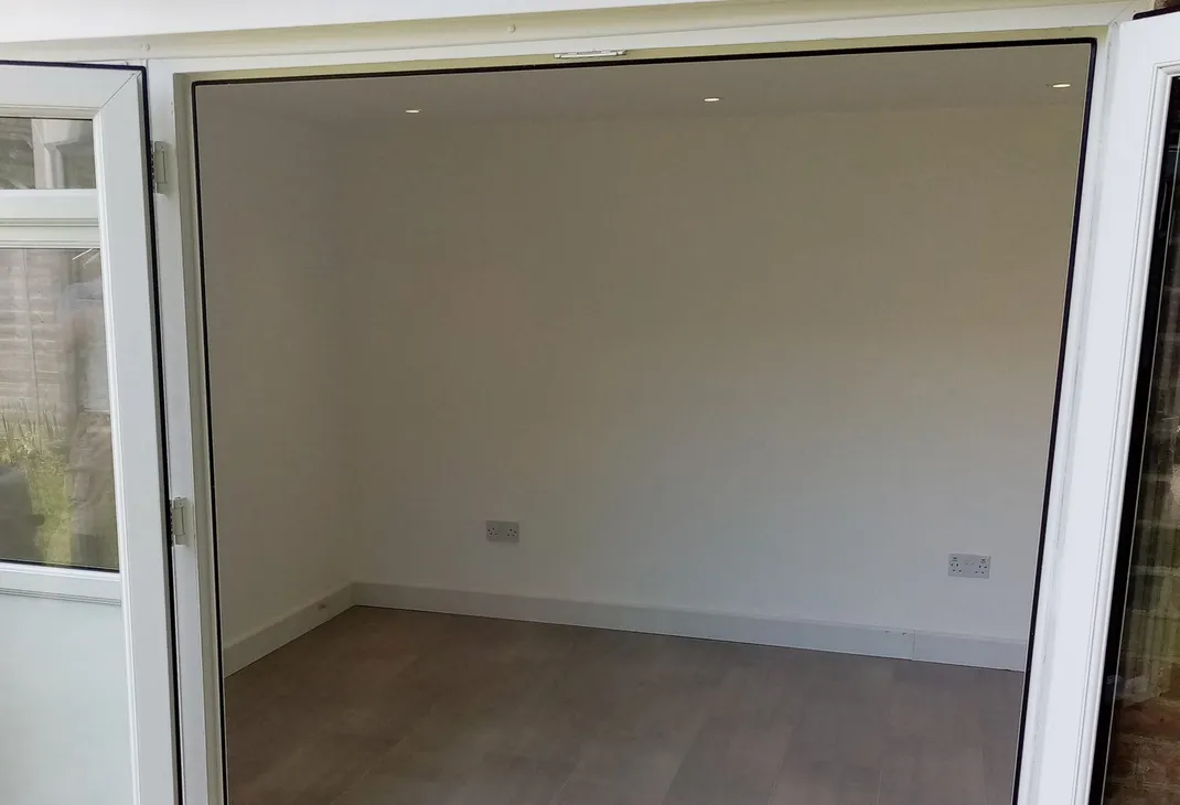 Shed conversion interior